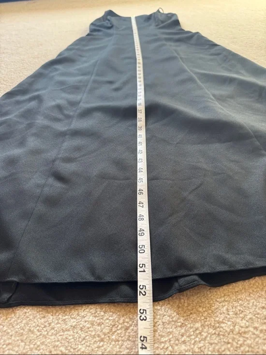 Y2K LBD Black Formal Dress - Vintage Womens 10 - Picture 7 of 11